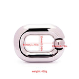 Stainless Steel Ball Stretcher Chastity Cage comparison | 3d-chastity