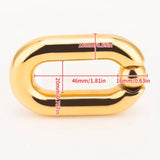 Stainless Steel Ball Stretcher Chastity Cage product photo 11 of | 3d-chastity