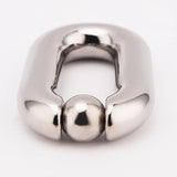 Stainless Steel Ball Stretcher Chastity Cage size and shape | 3d-chastity