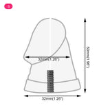 Chastity Device Accessories - Detachable Dildo wearing | 3d-chastity