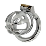the Solid Dungeon Male Metal Chastity Cage 1.38" main product | 3d-chastity
