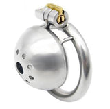 Tiny Seal Prison Steel Chastity Cage 1 InchLong main product | 3d-chastity