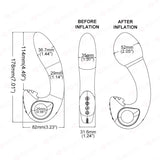 JEUSN Prostate Orgasm Vibrator Inflatable Chastity Cage wearing | 3d-chastity