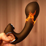 JEUSN Prostate Orgasm Vibrator Inflatable Chastity Cage front | 3d-chastity
