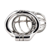 Metal Chastity Device 2.36 Inch Long lock and ring | 3d-chastity