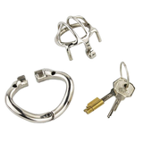 My Little Cock Male Chastity Device 1.57 Inch Long lock and ring | 3d-chastity