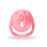 Invisible Key Sissy Pussy Chastity Device material finish close | 3d-chastity