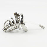 Cock Chastity Cage 1.77 Inch Long lock and ring | 3d-chastity