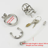 Cock Chastity Cage 1.77 Inch Long side | 3d-chastity