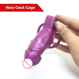 Mistress Shiny Penis Chastity Cage side | 3d-chastity