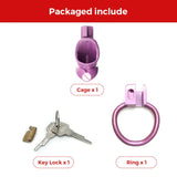 Mistress Shiny Penis Chastity Cage material finish close | 3d-chastity