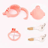 Slide Lightweight Spikes Chastity Cage front | 3d-chastity