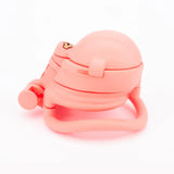 Slide Lightweight Spikes Chastity Cage lock and ring | 3d-chastity