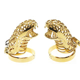 NEW 24K Gold 316 Stainless Steel Chastity Cage side | 3d-chastity