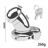 New BDSM #64 Adjustable Male Chastity Cage wearing | 3d-chastity