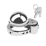 New BDSM #56 Adjustable Male Chastity Cage side | 3d-chastity