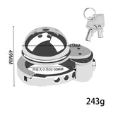 New BDSM #57 Adjustable Male Chastity Cage lock and ring | 3d-chastity