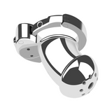 New BDSM #64 Adjustable Male Chastity Cage side | 3d-chastity