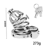 New BDSM #68 Adjustable Male Chastity Cage lock and ring | 3d-chastity