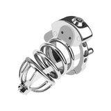 New BDSM #68 Adjustable Male Chastity Cage side | 3d-chastity