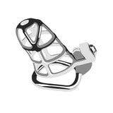 New Metal Click Lock Chastity Cage main product | 3d-chastity