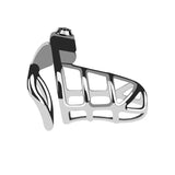 New Metal Click Lock Chastity Cage wearing | 3d-chastity