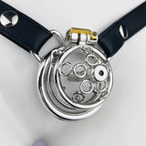 New Five-star Wheel Forging Chastity Cage with Belt main product | 3d-chastity