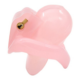Pink Nub - Micro Resin Chastity Cage 0.98 In side | 3d-chastity