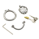 Prevent Escape Design Super Small Chastity Cage wearing | 3d-chastity