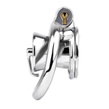 Inverted Prince Albert Piercing Chastity Cage size and shape | 3d-chastity