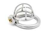 Tiny Little Iron Steel Chastity Cage lock and ring | 3d-chastity