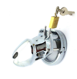 Cucked Male Chastity Cage lock and ring | 3d-chastity
