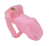 Sissy for Her - Pink Resin Cock Cage Short