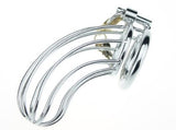 Slave Banana Steel Chastity Cage main product | 3d-chastity