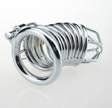 Loops Prison Stainless Steel Chastity Cage wearing | 3d-chastity