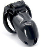 Sissy for Her - Black Resin Chastity Cage wearing | 3d-chastity