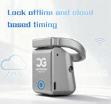 QIUI Cagink MetalShake Vibrating Metal Chastity Lock size and shape | 3d-chastity