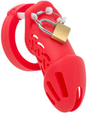 Coloured Silicone Cages Long Chastity Cage size and shape | 3d-chastity