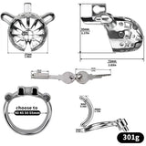 Removable PA Chastity Cage side | 3d-chastity