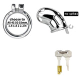 Spiked Male Chastity Cage with Anal Plug product photo 12 of | 3d-chastity