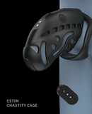 Electric Shock Vibrating Penis Penis Cage