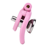 Inverted Plugged Flat Chastity Cage full kit | 3d-chastity
