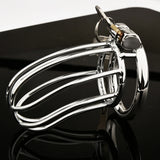 Stealth Lock Male Chastity Cage front | 3d-chastity