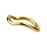 Stainless Steel Testicle Ring Stretcher Chastity Cage front | 3d-chastity