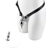 Metal Botted Male Chastity Cage with Belt product photo 12 of | 3d-chastity