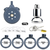 Inverted Plugged Flat Chastity Cage product photo 13 of | 3d-chastity