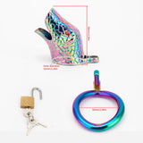 Snakehead Chastity Cage front | 3d-chastity