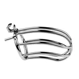 Stealth Lock Male Chastity Cage material finish close | 3d-chastity