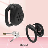 Super Small Slave Male Mini Chastity Device wearing | 3d-chastity