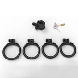 BDSM Sissy Slave Inverted Male Chastity Cage front | 3d-chastity
